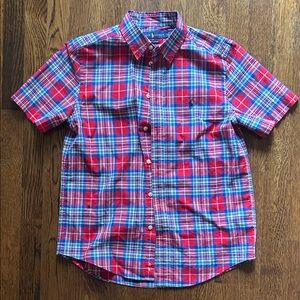Polo Ralph Lauren Red and Blue Plaid Shirt